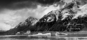 Iceburgs in Lake Tasman