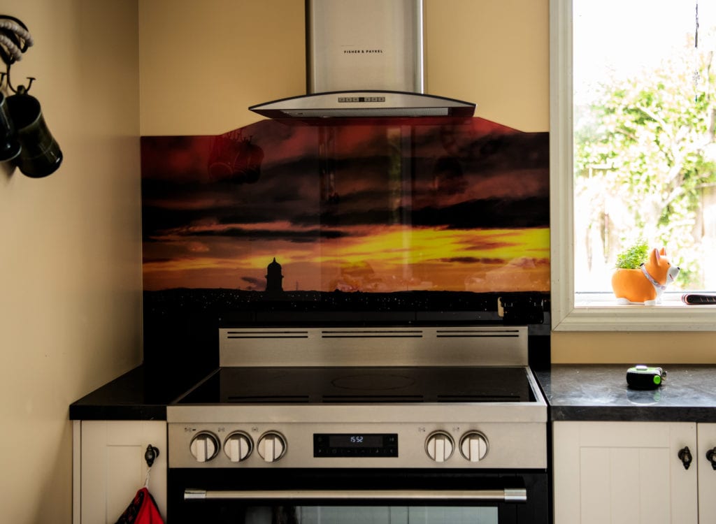 personal image used for a splashback