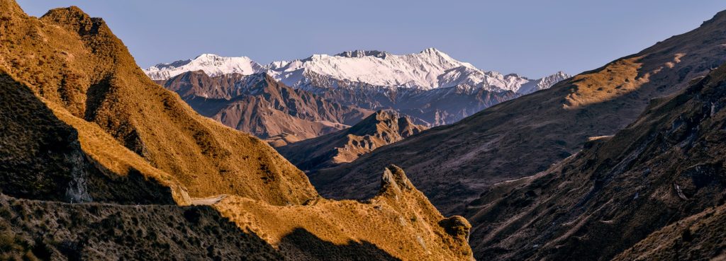 The road to Skippers Canyon 