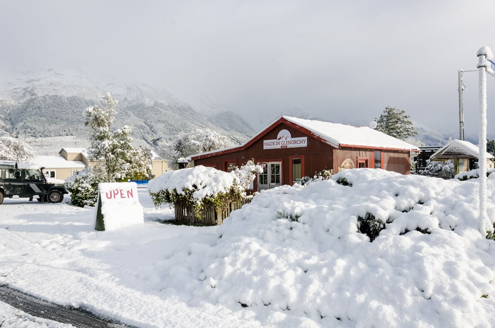 Snow in Glenorchy