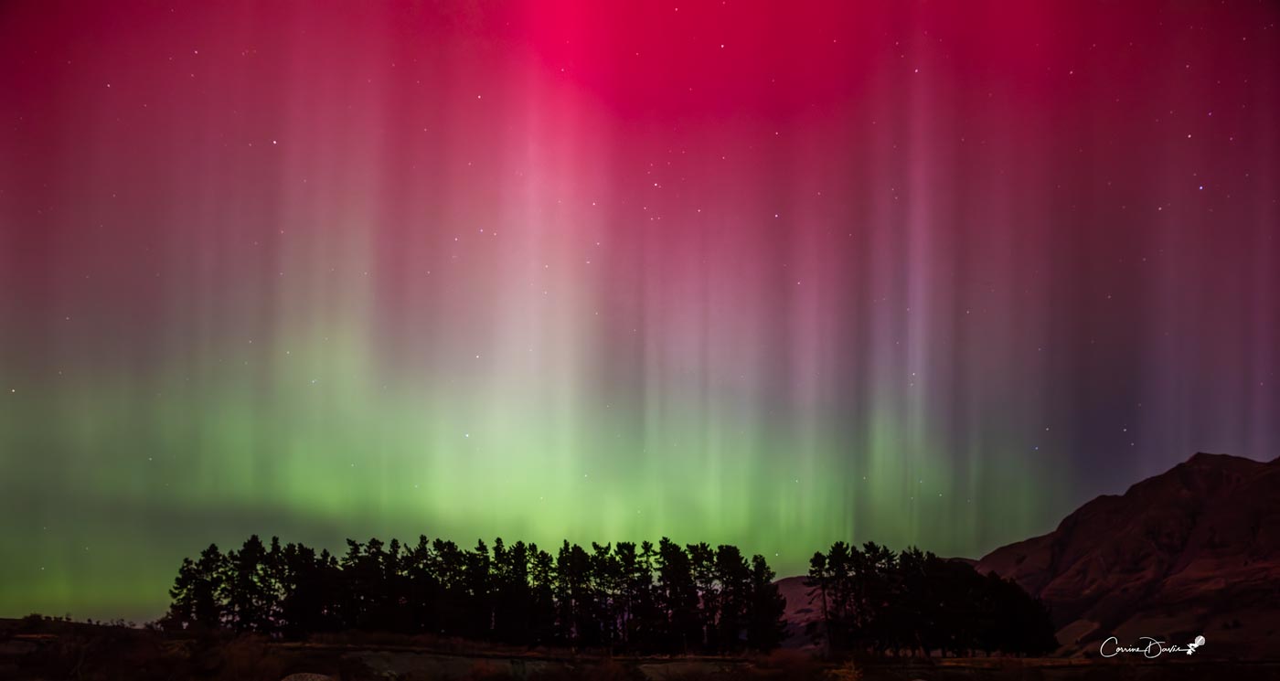 Amazing Aurora display across New Zealand 1