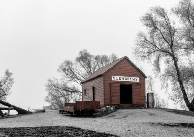 Glenorchy wharf shed