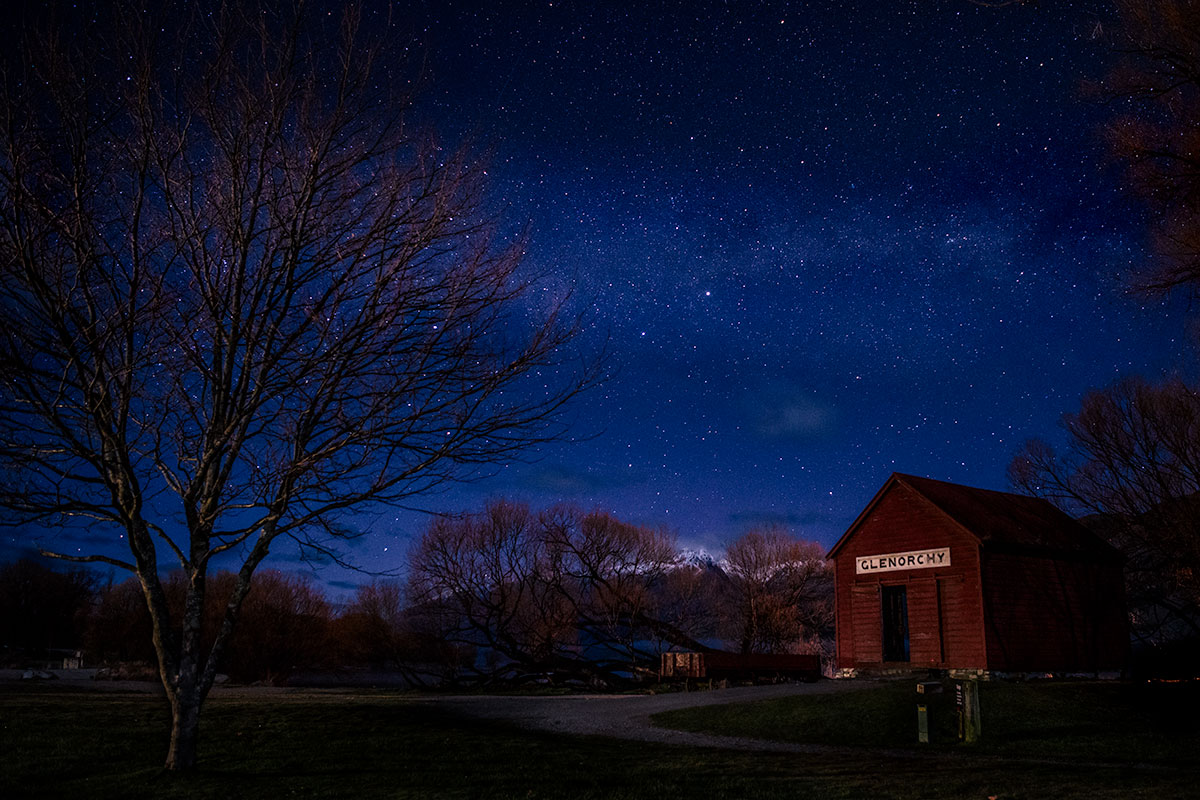 Milky way above Glenorchy shed